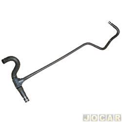 Mangueira de ar quente motor - Jahu - <b>Fiat Palio Hatch ELX 1.6 mpi 4P de 1998 at 2000</b> - Palio/Siena/Weekend/Strada 1.6 8v 1997 at 2000 - envio de ar - qualidade original - cada (unidade) - 62590-9