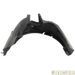Para-barro do para-lama dianteiro - Riverplast - <b>Fiat Strada Cabine Simples Working 1.6 mpi 16V gasolina 2P de 2001 at 2002</b> - Strada Working/Weekend 2001 at 2007 - preto - lado do passageiro - cada (unidade) - 1736