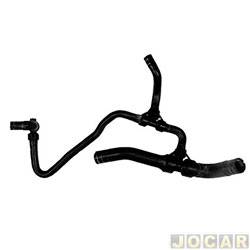 Mangueira do radiador - Jahu - <b>Fiat Palio Hatch ELX Fire 1.3 mpi 4P de 2000 at 2000</b> - Palio/Siena/Weekend/Strada 1.3 8V 2000 at 2005 - inferior - cada (unidade) - 21854-5