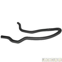 Mangueira do radiador - Jahu - <b>Fiat Palio Hatch EX 1.0 mpi 4P de 1998 at 2000</b> - Palio/Siena/Weekend/Strada 1.0/1.5 1996 at 2003 - ligao ao tubo reto - qualidade original - cada (unidade) - 62424-7