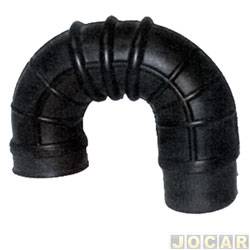 Mangueira do filtro de ar - Jahu - <b>Fiat Palio Hatch EX 1.0 mpi 16V Fire 4P de 2002 at 2003</b> - Palio/Siena 1.0 8V 2000 at 2006 - cada (unidade) - 19848-9