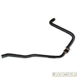 Mangueira de aquecimento - Jahu - <b>Fiat Palio Hatch EL 1.6 mpi 4P de 1997 at 1999</b> - Palio/Siena/Weekend EL/HL/Stile 1996 at 2004 - retorno - com ar condicionado - cada (unidade) - 19310-1