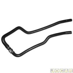 Mangueira de ar quente motor - Jahu - <b>Fiat Palio Hatch EDX 1.0 mpi 2P de 1996 at 1999</b> - Palio/Siena/Weekend/Strada 1996 at 2000 - com sangrador - retorno - cada (unidade) - 21059-4