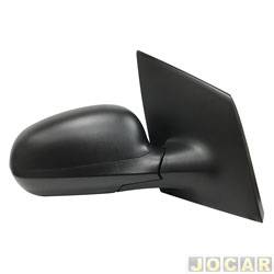 Retrovisor externo - Metagal - <b>Fiat Palio Hatch Sporting 1.6 16V Flex 4P de 2011 at 2017</b> - Grand Siena/Palio 2012 at 2021 - eltrico - com tilt down - lado do passageiro - cada (unidade) - RTWE78CE