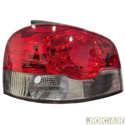 Lanterna traseira principal - importado - <b>Fiat Palio Hatch 1.8R Flex 4P de 2008 at 2009</b> - Palio hatch 2008 at 2009 - fum - lado do motorista - cada (unidade) - 26197