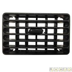 Entrada de ar do painel - <b>Fiat Palio Hatch EX 1.0 mpi 4P de 1998 at 2000</b> - Palio 1996 at 2000 - grafite - central - lado do motorista - cada (unidade)