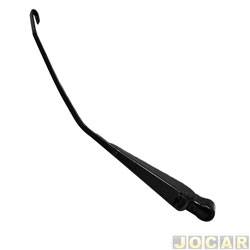 Haste do limpador do vidro traseiro - Granero - <b>Fiat Palio Hatch ELX 1.0 mpi 2P de 1998 at 2000</b> - Palio 1996 at 2000 - preta - cada (unidade) - 988G