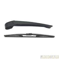 Haste do limpador do vidro traseiro - alternativo - 2M Plastic - <b>Fiat Idea HLX 1.8 8V Flex de 2005 at 2010</b> - Idea 2005 at 2010 - Palio Weekend 2004 at 2008 - cada (unidade) - 1510056