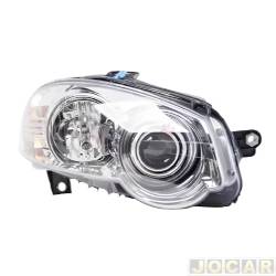 Farol principal - Arteb - <b>Fiat Palio Hatch 1.8R Flex 2P de 2009 at 2010</b> - Palio 2009 at 2013 - H1/H1 - lado do passageiro - cada (unidade) - 161004