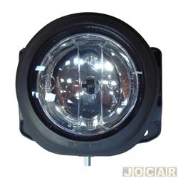 Farol de milha - Magneti Marelli - <b>Fiat Strada Cabine Dupla Adventure 1.8 8V Flex 2P de 2009 at 2010</b> - Palio Weekend/Strada Adventure 2004 at 2010 - com suporte e com moldura - lado do passageiro/motorista - cada (unidade) - IMM0321169