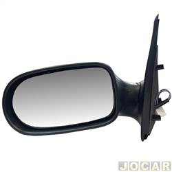 Retrovisor externo - Metagal - <b>Fiat Palio Hatch EX 1.0 8V Flex 2P de 2005 at 2007</b> - Palio 2004 at 2007 - 2 portas - Strada - eltrico - lado do motorista - cada (unidade) - RTNE73CE