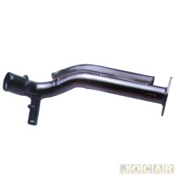 Tubo mangueira radiador - Jahu - <b>Fiat Palio Hatch 16V 1.6 mpi 4P de 1996 at 2000</b> - Palio/Siena 1.6 16v 1996 at 2000 - para modelos com ar condicionado - cada (unidade) - 62066-9