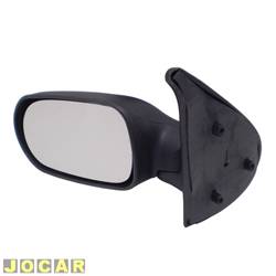 Retrovisor externo - alternativo - Cofran - <b>Fiat Palio Hatch EX Century 1.0 mpi 16V Fire 2P de 2001 at 2003</b> - Palio 2001 at 2003 - 2 portas - Strada - sem controle - lado do motorista - cada (unidade) - 1279.0