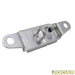 Batente da fechadura do cap traseiro - <b>Fiat Palio Weekend 16V 1.6 mpi de 1997 at 1998</b> - Palio weekend 1997 at 2003 - prata - cada (unidade)
