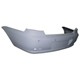 Para-choque traseiro - Fiat Siena HLX 1.8 8V Flex de 2004 at 2007 - Siena 2005 at 2007 - com sensor - liso - para pintar - cada (unidade)