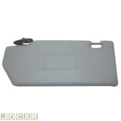 Quebra-sol - alternativo - <b>Fiat Palio Hatch EDX 1.0 mpi 2P de 1996 at 1999</b> - Palio/Siena/Strada/Palio weekend 1996 at 2000 - com espelho - cinza escuro - lado do motorista - cada (unidade)