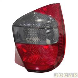 Lanterna traseira principal - alternativo - Cofran - <b>Fiat Palio Hatch EX Five 1.0 mpi 8V Fire 4P de 2002 at 2003</b> - Palio 2001 at 2003 - vermelho - fum - lado do passageiro - cada (unidade) - 3516.9