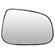 Lente do retrovisor com base - importado - Volvo C30 2011 at 2014 - com aquecedor - asferico - lado do passageiro - cada (unidade) - 25626
