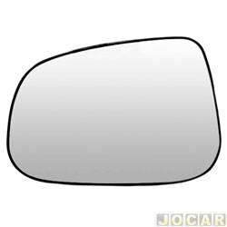 Lente do retrovisor com base - importado - Volvo C30 2011 at 2014 - com aquecedor - asferico - lado do motorista - cada (unidade) - 25625