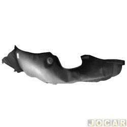 Para-barro do para-lama dianteiro - importado - <b>Caoa Chery Tiggo 5x T 1.5 Turbo cmbio automtico Flex 4P de 2018 at 2020</b> - Tiggo 5X 2018 at 2022 - lado do motorista - cada (unidade) - 28625