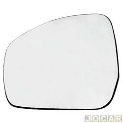 Lente do retrovisor com base - importado - Land Rover Evoque 2014 at 2016 - com aquecedor - lado do motorista - cada (unidade) - 29267