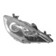 Farol principal - importado - Chery Celer Hatch 1.5 16V  Flex 4p de 2016 at 2017 - Celer 2016 at 2017 - lado do passageiro - cada (unidade) - 31406
