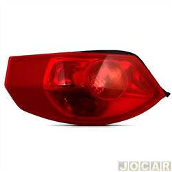 Lanterna traseira principal - importado - <b>Chery Celer Sedan Look 1.5 16V  Flex 4p  de 2014 at 2016</b> - Celer Sedan 2012 at 2015 - com soquete e lmpada - lado do motorista - cada (unidade) - 33029