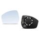 Lente do retrovisor com base - SMR - Land Rover Evoque 2016 at 2019 - convexa trmica - lado do motorista - cada (unidade) - MA3019