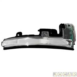 Lanterna do pisca do retrovisor externo - SMR - <b>Land Rover Range Rover Evoque Dynamic Tech Pack 2.0 TB Si4 gasolina 4P - importado de 2012 at 2015</b> - Land Rover Evoque 2012 at 2016 - Discovery 2012 at 2015 - lado do passageiro - cada (unidade) - MA7002