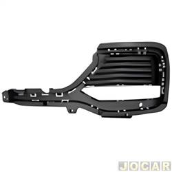 Grade (moldura) lateral do para-choque - importado - <b>Caoa Chery Tiggo 8 PRO 1.6 TGDI DCT de 2022 at 2024</b> - Tiggo 8 Pro 2022 - com furo para milha - preto - lado do motorista - cada (unidade) - 34001