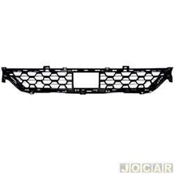 Grade inferior central do para-choque - importado - <b>Caoa Chery Tiggo 8 Max Drive 1.6 16V TGDI de 2020 at 2023</b> - Tiggo 8 2021 at 2025 - com furo para cmera - cada (unidade) - 34034