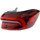 Lanterna traseira principal - importado - Caoa Chery Tiggo 8 Founders Edition 1.6 16V TGDI de 2022 at 2023 - Tiggo 8 2021 em diante - Pro 7 2022 at 2025 - canto - com LED - lado do passageiro - cada (unidade) - 34054