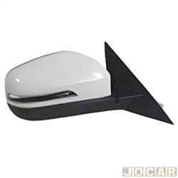 Retrovisor externo - importado - Tiggo 8 2021 em diante - Pro 8 2022 em diante - eltrico - com pisca - 8 fios - para pintar - lado do passageiro - cada (unidade) - 34062