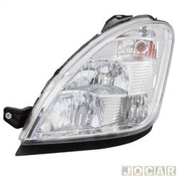 Farol principal - importado - <b>Iveco Daily Chassi 50.13 Chassi Curto de 2005 at 2007</b> - Iveco Daily 2007 at 2020 - lado do motorista - cada (unidade) - 34539