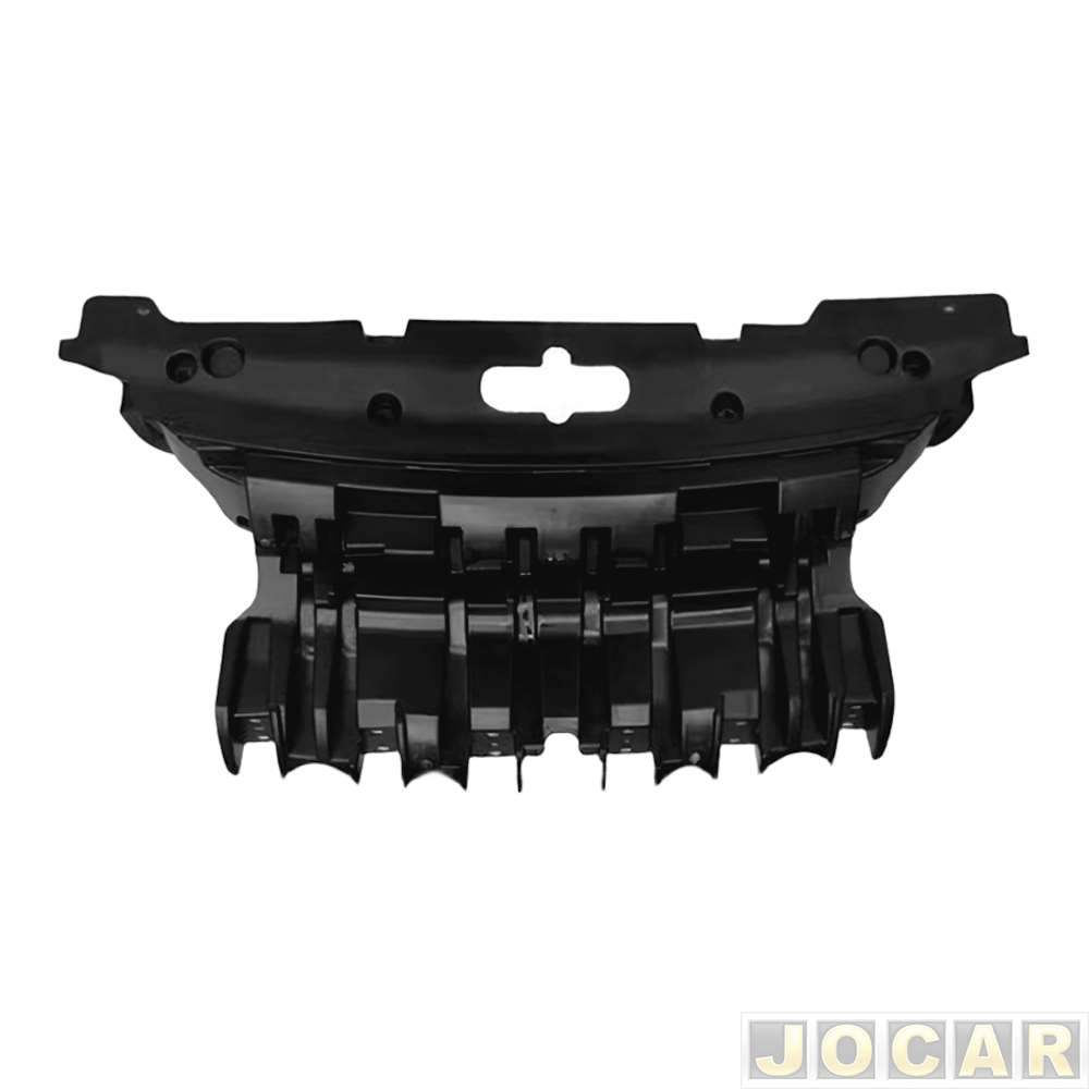 Grade dianteira - importado - BYD Dolphin 2023 em diante - interna - preto - dianteira - superior - cada (unidade) - 35098