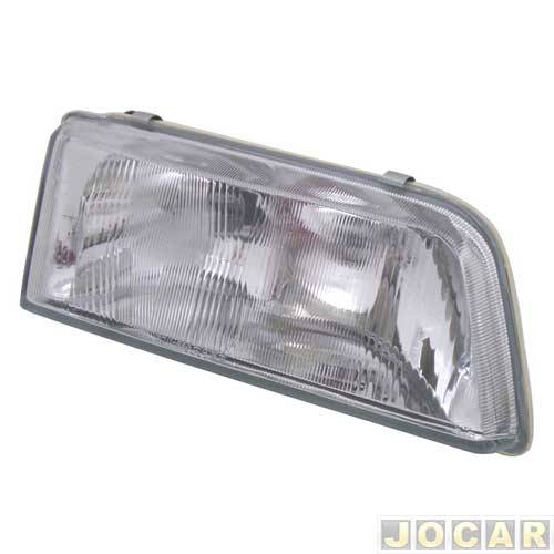 Farol principal - importado - ZX 1991 até 1998 - foco duplo - lado