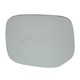 Lente do retrovisor sem base - Flabeg (Refil) - Citron Berlingo Multispace GLX 1.8 3P de 1999 at 2001 - Berlingo 1998 at 2006 - Partner 1999 at 2010 - prata - lado do passageiro - cada (unidade) - 1288