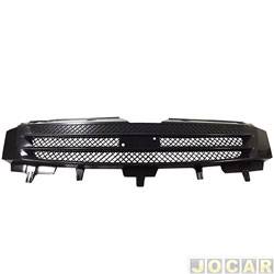 Grade dianteira - importado - <b>Iveco Daily Chassi 35.10 Chassi Curto de 2000 at 2005</b> - Iveco Daily 2000 at 2007 - central - cada (unidade) - 50590