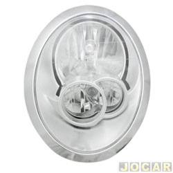Farol principal - TYC - Mini Cooper 2006 at 2008 - lado do passageiro - cada (unidade) - 17340