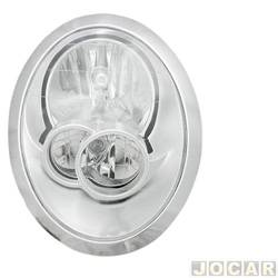 Farol principal - importado - Mini Cooper 2005 at 2008 - lado do motorista - cada (unidade) - 50810