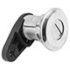 Cilindro da chave da porta - Renault Logan Expression Pack 1.0 16V Hi-Flex de 2007 at 2013 - Logan 2007 at 2013 - com chave - lado do motorista - cada (unidade)
