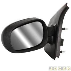Retrovisor externo - alternativo - Retrovex - <b>Renault Mgane Scnic Expression 1.6 16V Hi-Flex de 2005 at 2010</b> - Scenic 2002 at 2011 - eltrico - preto - lado do motorista - cada (unidade) - RX 7721