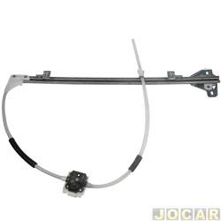 Mquina de vidro - <b>Renault Master Furgo L1H2 2.8dTi 3P de 2003 at 2005</b> - Master 2002 at 2013 - manual - lado do passageiro - cada (unidade)