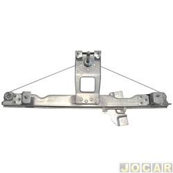 Mquina de vidro - Univel ou Universal Maanetas - <b>Renault Duster Expression 4X2 1.6 16V SCe Flex 4P de 2016 at 2020</b> - Duster 2011 at 2020 - Oroch 2015 em diante - manual - dianteira - lado do passageiro - cada (unidade) - 11348