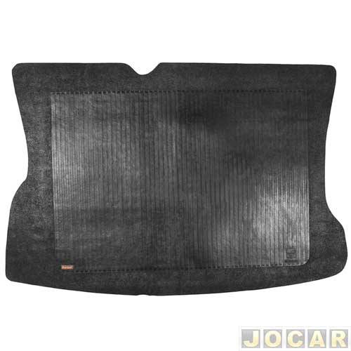 Tapete do porta-malas de borracha - Borcol - Clio hatch 2003 até 2012 - preto - cada (unidade) - 01760001