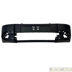 Para-choque dianteiro - importado - <b>Renault Kangoo Express 1.6 16V Hi-Flex com porta lateral de 2010 at 2014</b> - Kangoo 2009 at 2014 - liso - para pintar - cada (unidade) - 511473