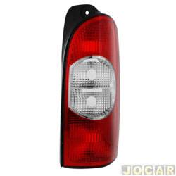 Lanterna traseira principal - alternativo - TYC - Master 2007 até 2013 - vermelho e branco - lado do passageiro - cada (unidade) - 16226