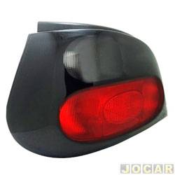 Lanterna traseira principal - alternativo - Depo - Mgane hatch 1996 at 1999 - fum/vermelho - lado do motorista - cada (unidade) - 511535