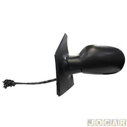 Retrovisor externo - alternativo - Retrovex - <b>Renault Mgane Scnic Expression 1.6 16V Hi-Flex de 2005 at 2010</b> - Scnic 2002 at 2011 - com controle - preto - lado do motorista - cada (unidade) - RX 7719