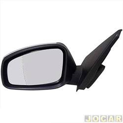 Retrovisor externo - importado - Renault Fluence Dynamique 2.0 16V cmbio manual Hi-Flex 4P de 2010 at 2014 - Fluence 2010 at 2014 - eltrico- com pisca - para pintar - lado do motorista - cada (unidade) - VM6141EHPSAL
